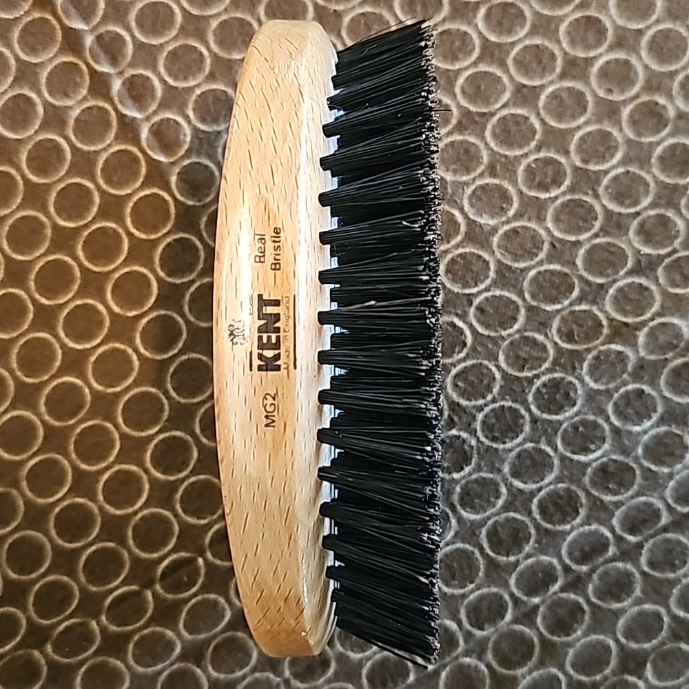 Kent Military Bristle Beechwood Brush